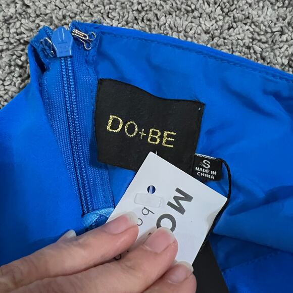 DO+BE Blue Jumper Dress size Small NWT - Picture 5 of 7